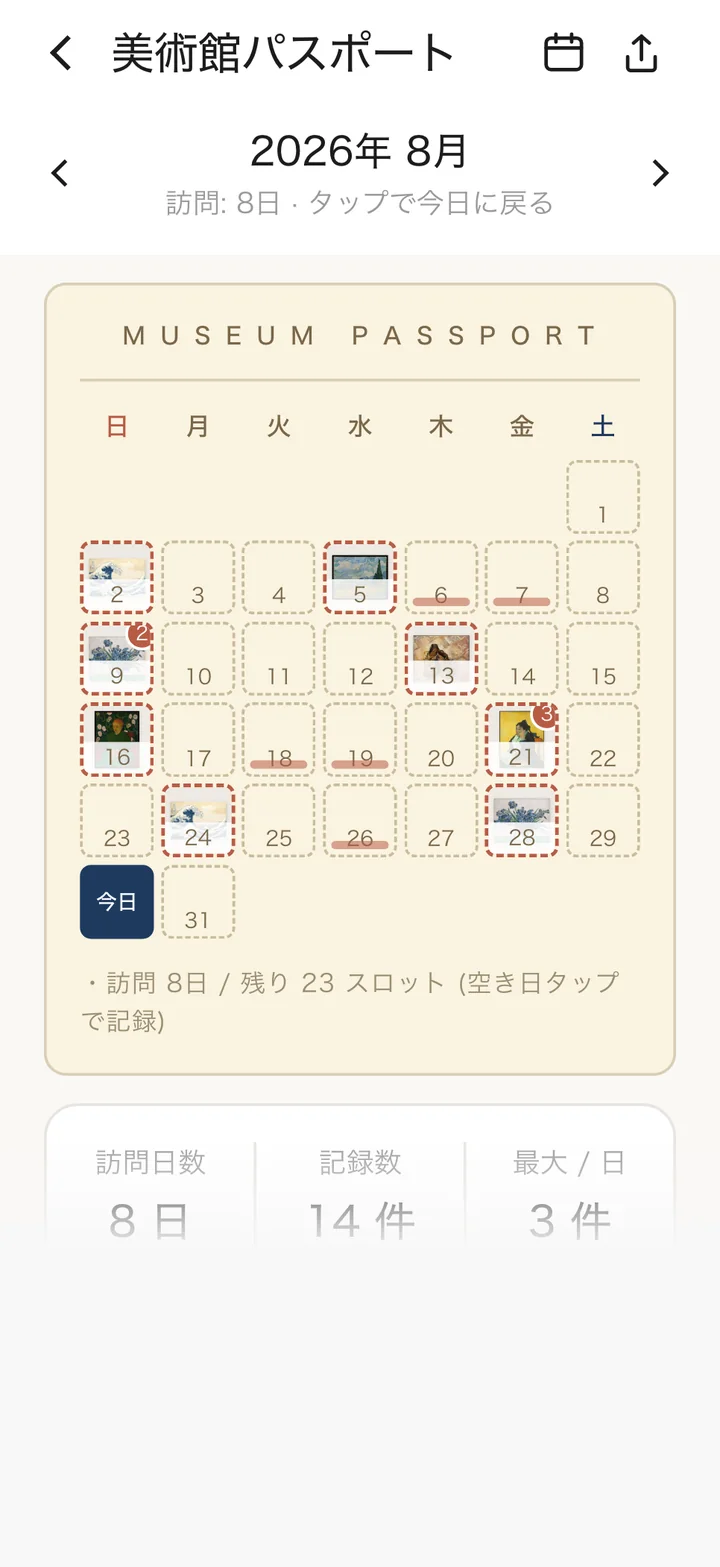 美術館パスポート